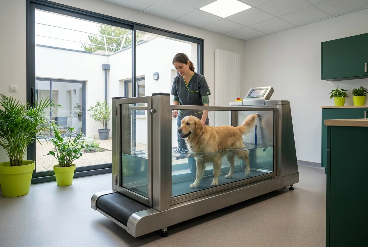 Leasing Physiothérapie vétérinaire pour Cabinet vétérinaire