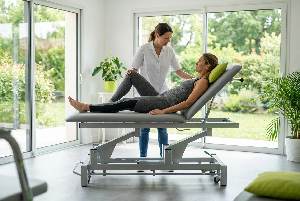 Leasing Table de verticalisation pour Clinique